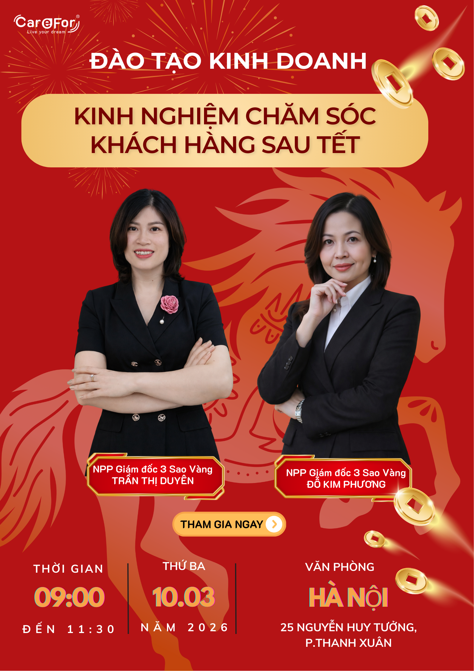 [ĐT KINH DOANH] BÍ KÍP CHĂM SÓC KHÁCH HÀNG SAU TẾT _ HÀ NỘI _ 10.03.2026